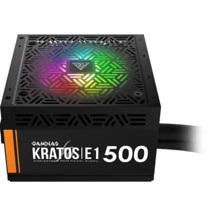 Fonte Gamer Gamdias Kratos E1-500 500W RGB GD-Z500ZZZ